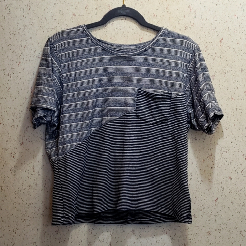 United by Blue (UBB) Striped Pocket Tee
